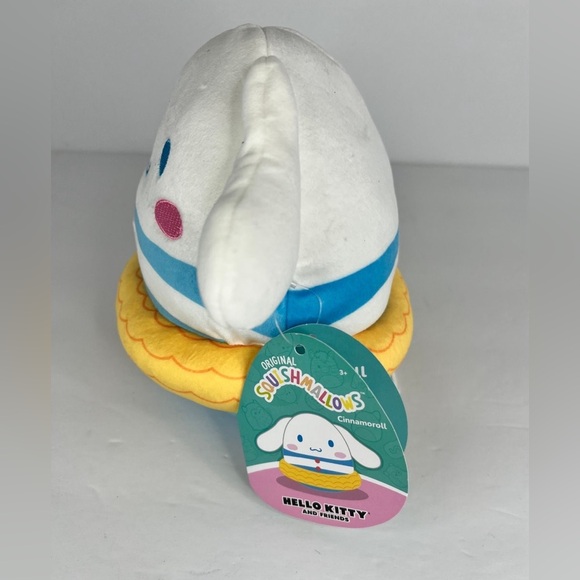 NEW Hello Kitty Squishmallows Cinnamoroll Plush with Float Kellytoys Sanrio - Picture 5 of 11